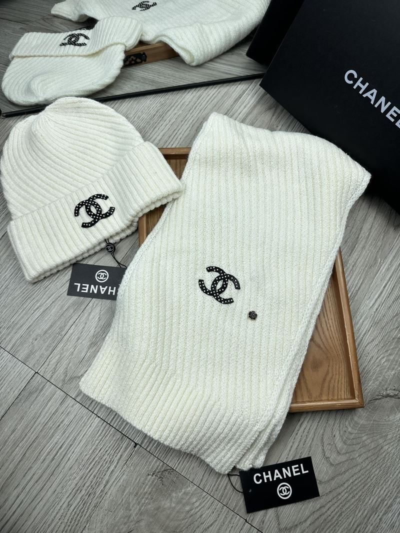 Chanel Caps Scarfs